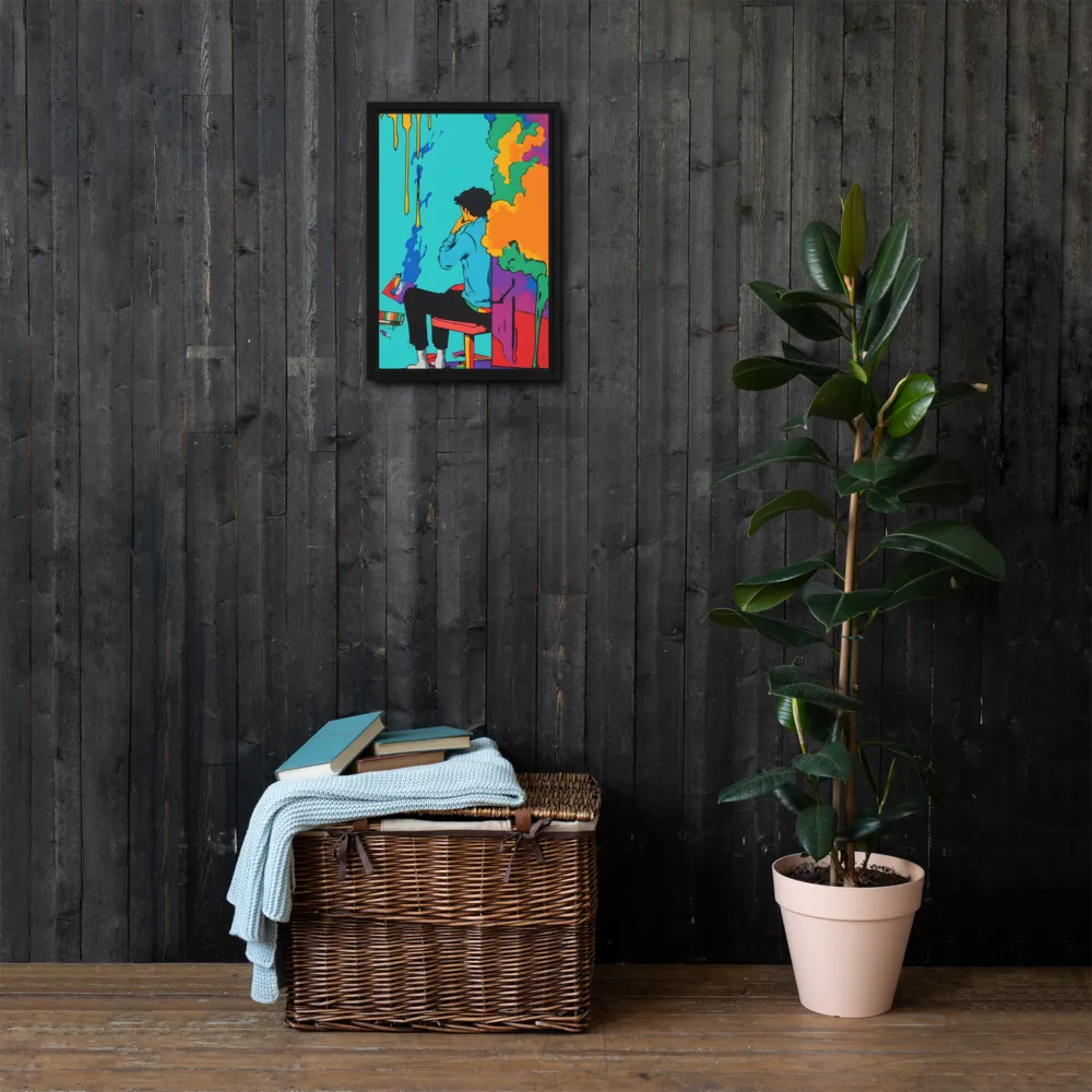 The Artist Within | Canvas with Black Frame | 12″×18″