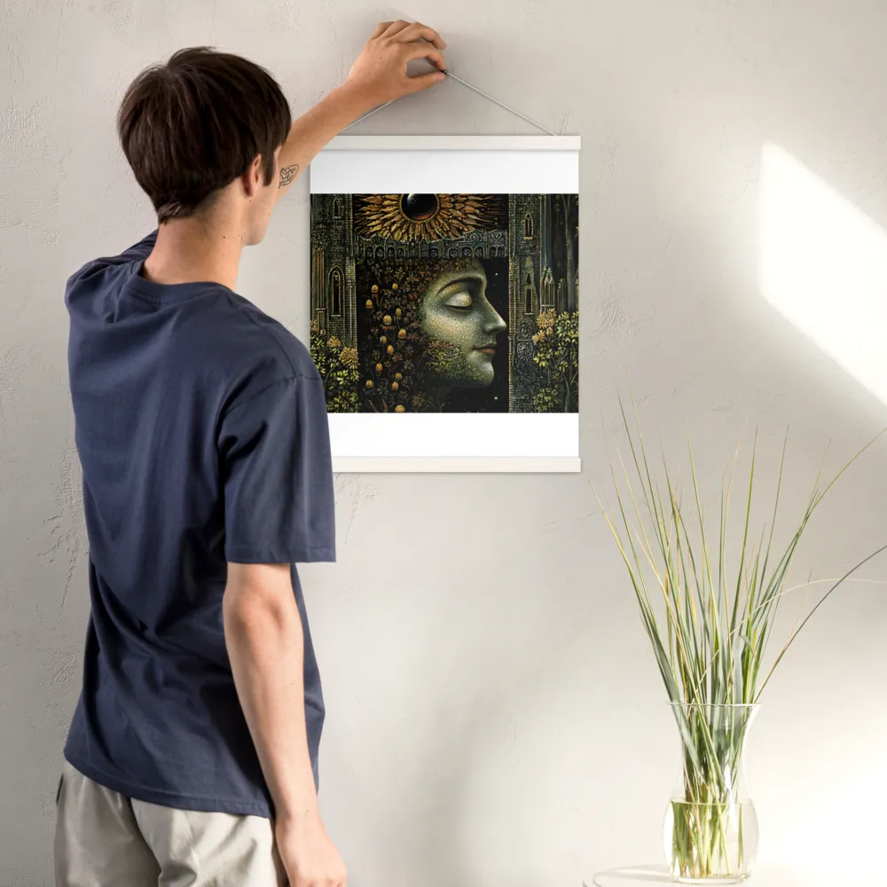 Nature’s Embrace: The Infinite Connection | Poster With White Wood Hanger | 16″×20″