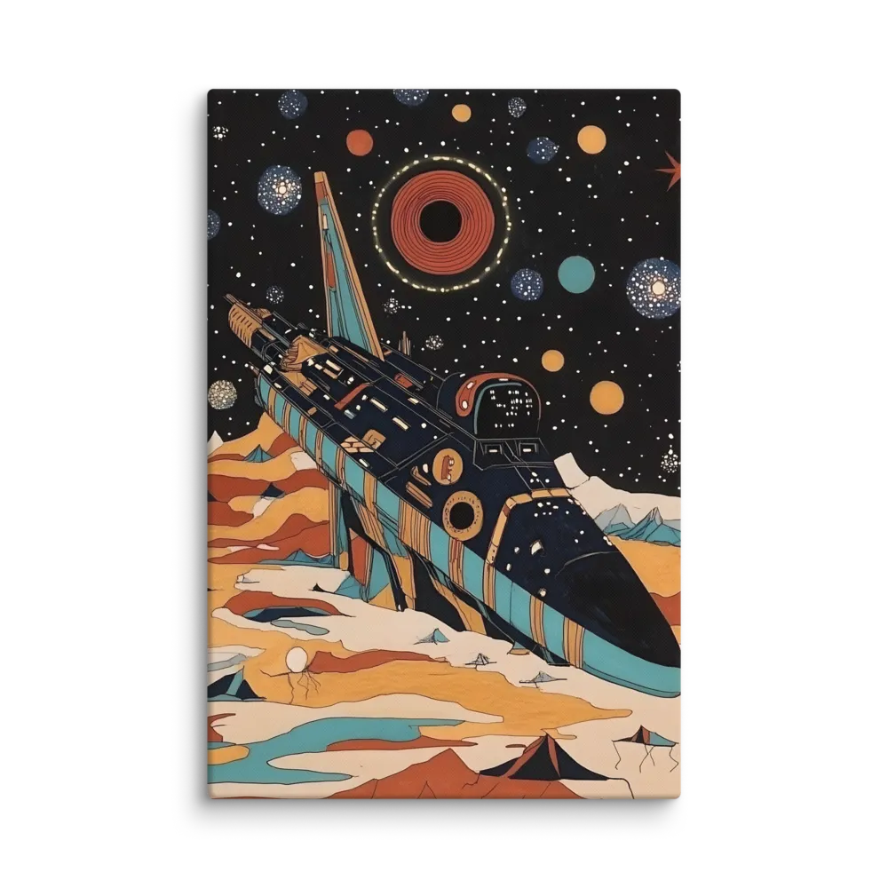 Voyage Beyond the Stars | Canvas | 32″×48″