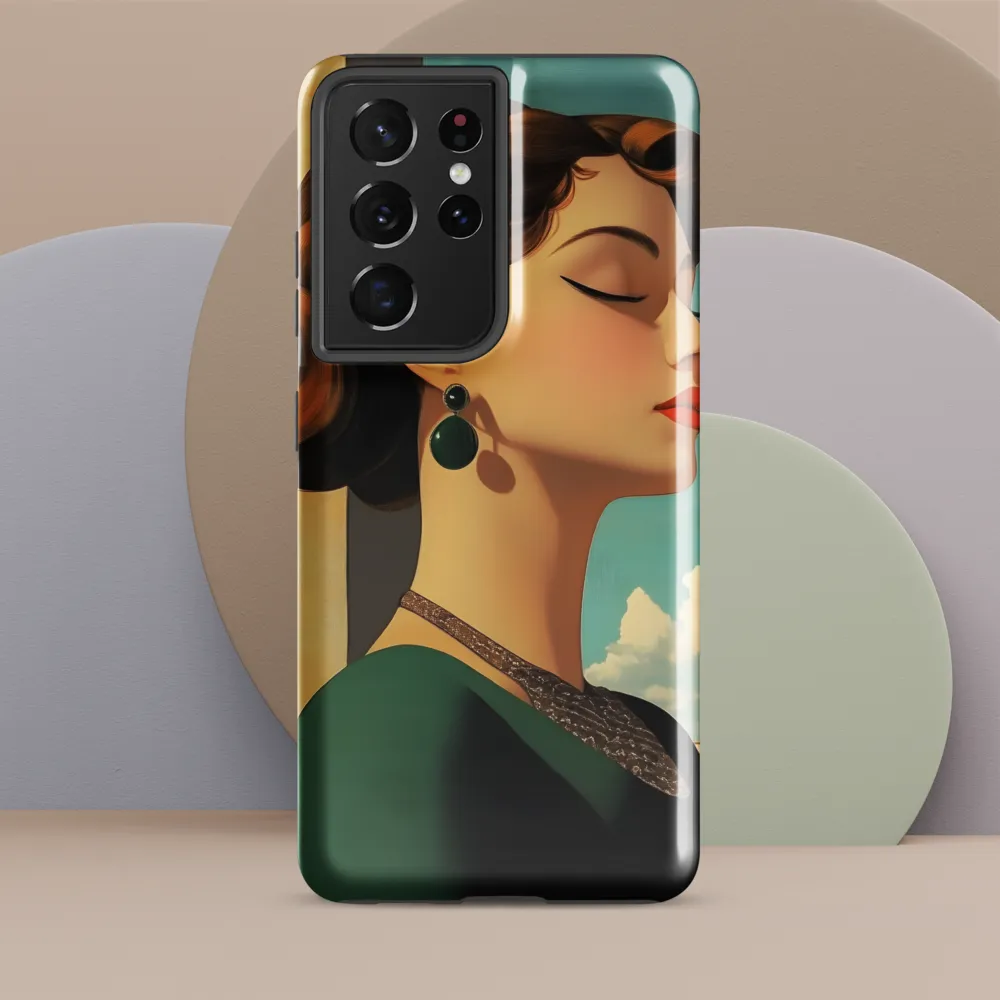 Elegance in Art Deco: A Portrait of Grace