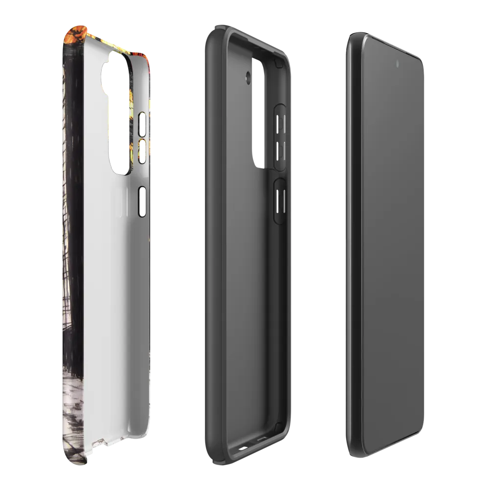 Eclipsed Cityscape | Phone Case |  S21 Plus | Tough Case | Matte
