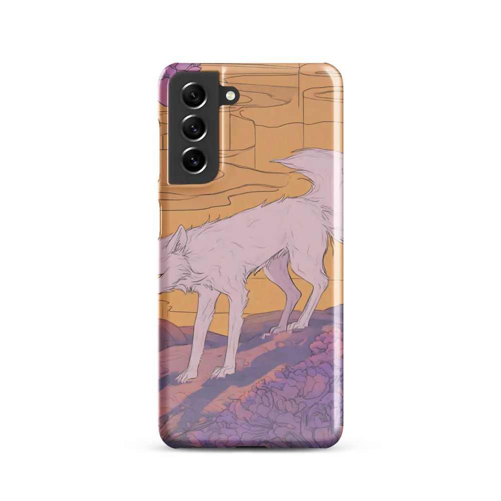 Whispers of the Violet Dawn | Phone Case |  S21 | Snap Case | Glossy