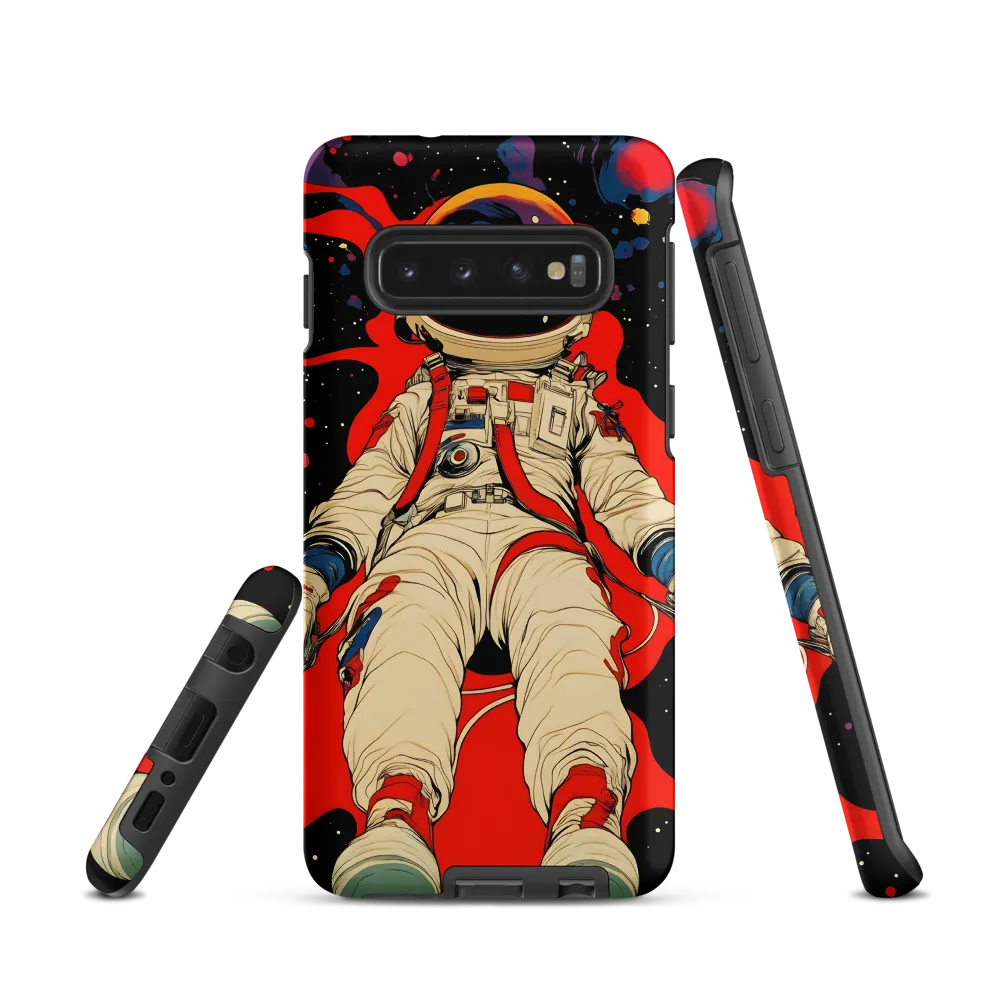 Astronaut in Cosmic Reverie | Phone Case |  S10 | Tough Case | Matte