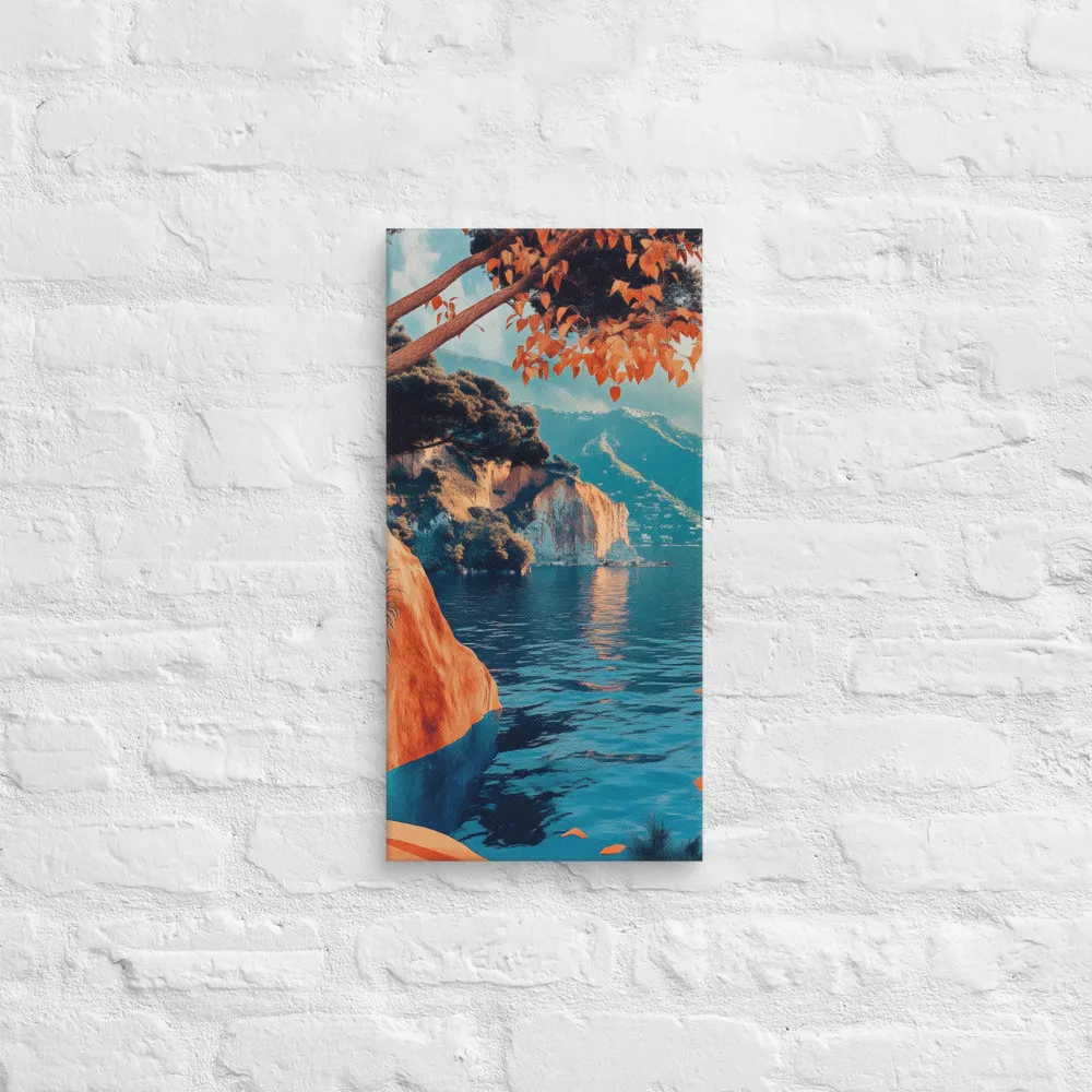 Elysian Waterscape | Canvas | 10″×20″