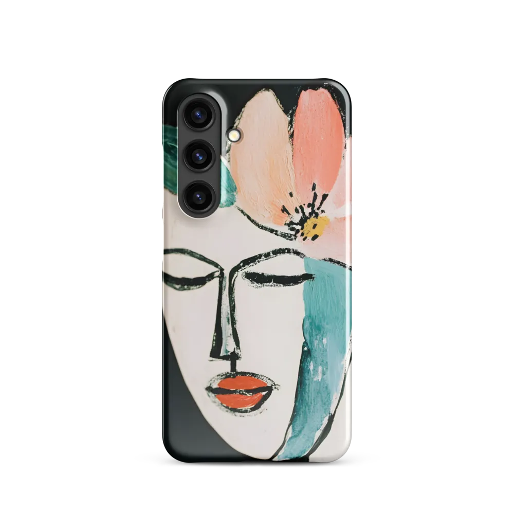 Elegance in Bloom | Phone Case |  S24 | Snap Case | Glossy
