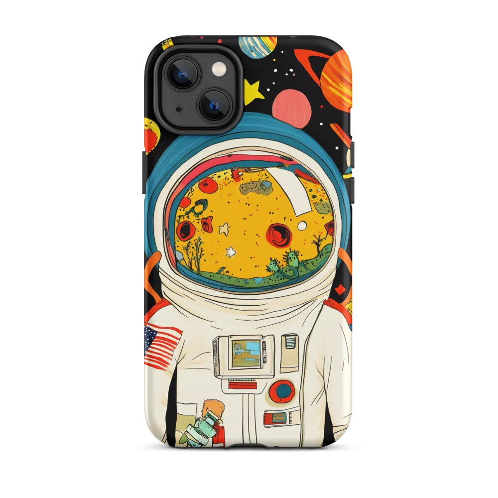 Cosmic Curiosity: Journey Within the Helmet