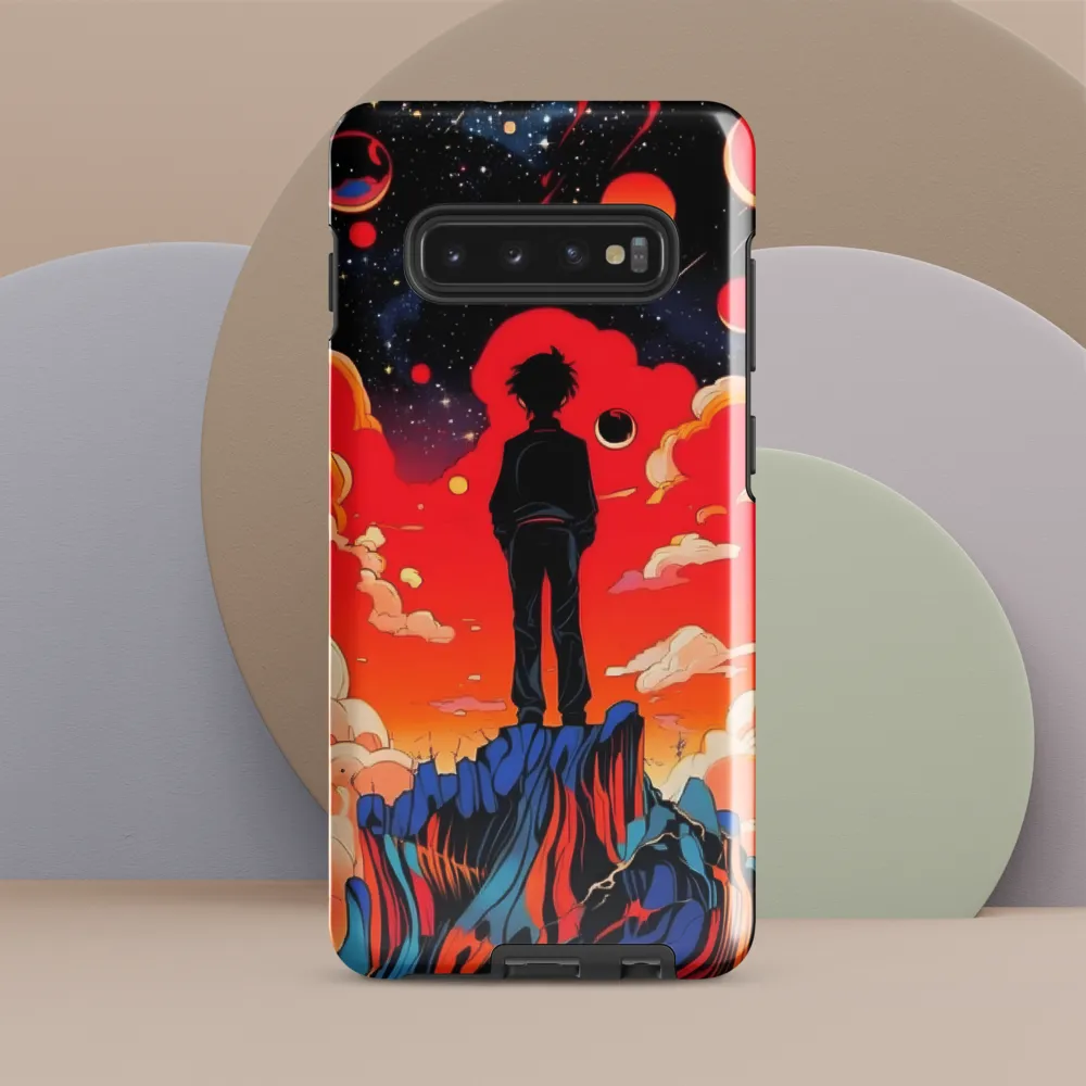 Cosmic Contemplation | Phone Case |  S10 Plus | Tough Case | Glossy