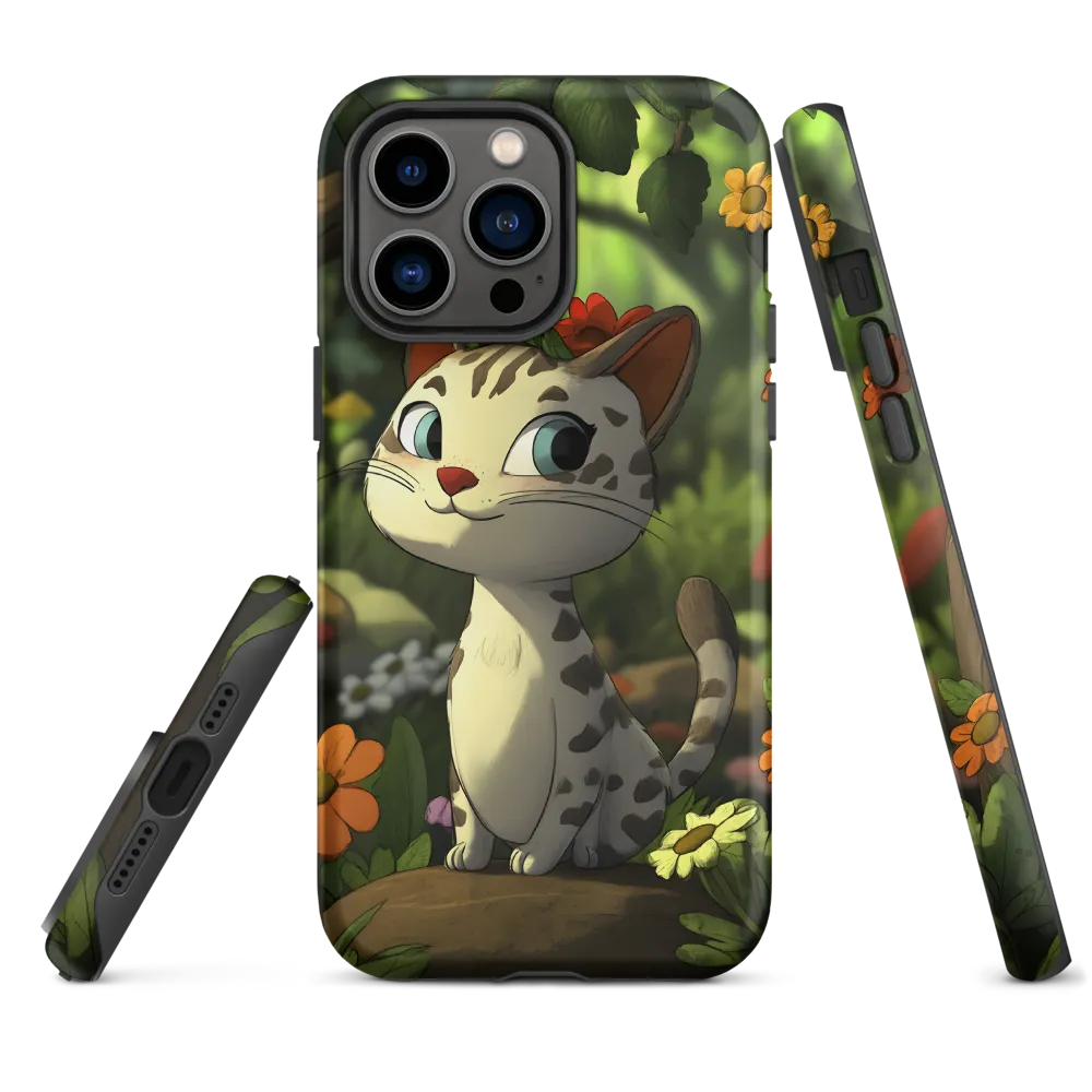 Whimsical Forest Cat