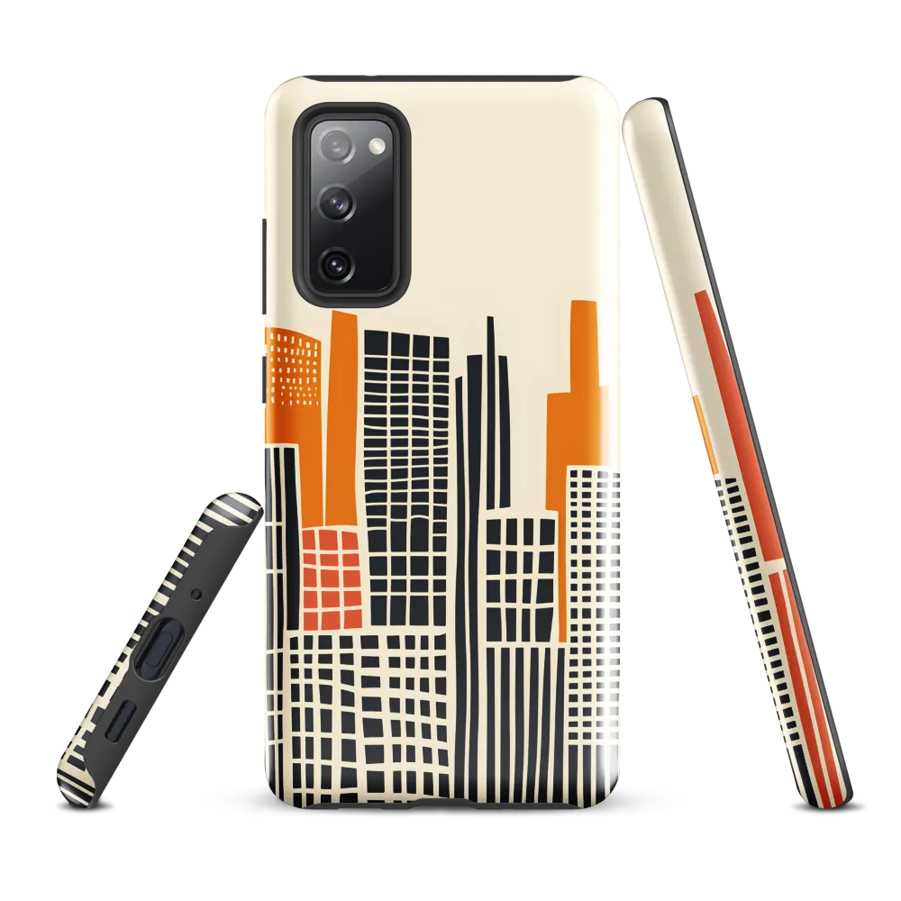 Urban Rhythms: A Graphic Cityscape