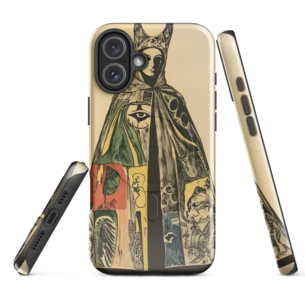 Mystical Cloak of Symbols | Phone Case |  16 Plus | MagSafe® Tough Case | Glossy