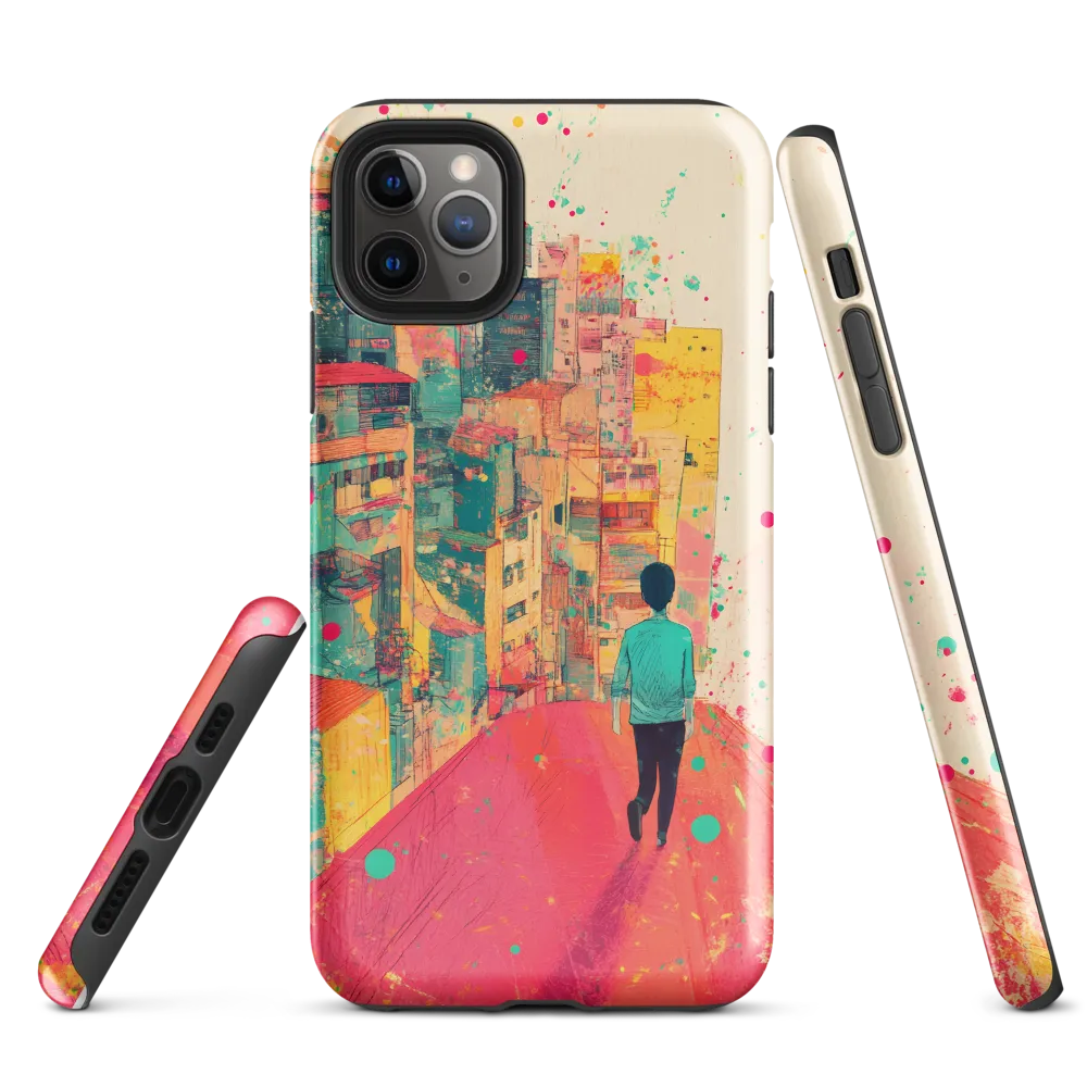 Urban Dreams: A Journey Through Color | Phone Case |  11 Pro Max | Tough Case | Glossy