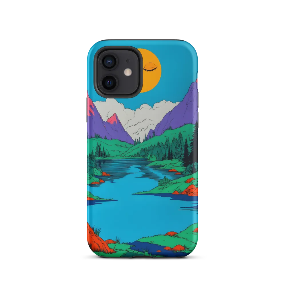 Whimsical Serenity in Vibrant Colors