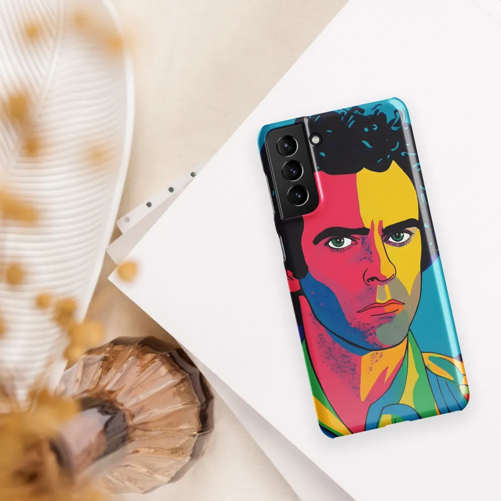 Electric Visage: A Portrait of Vibrance