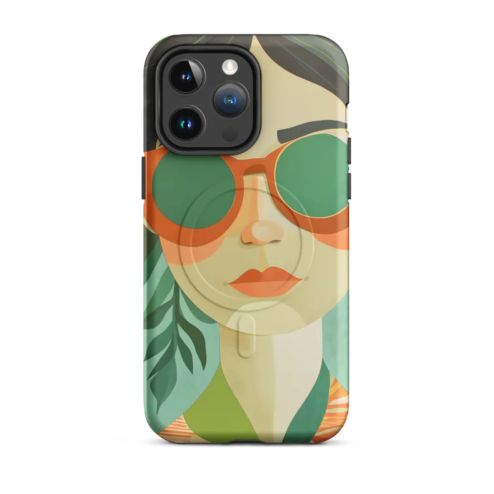 Bold Serenity: A Modern Portrait