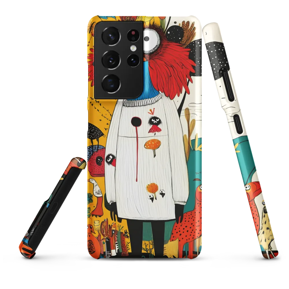 Whimsical Bird's Embrace