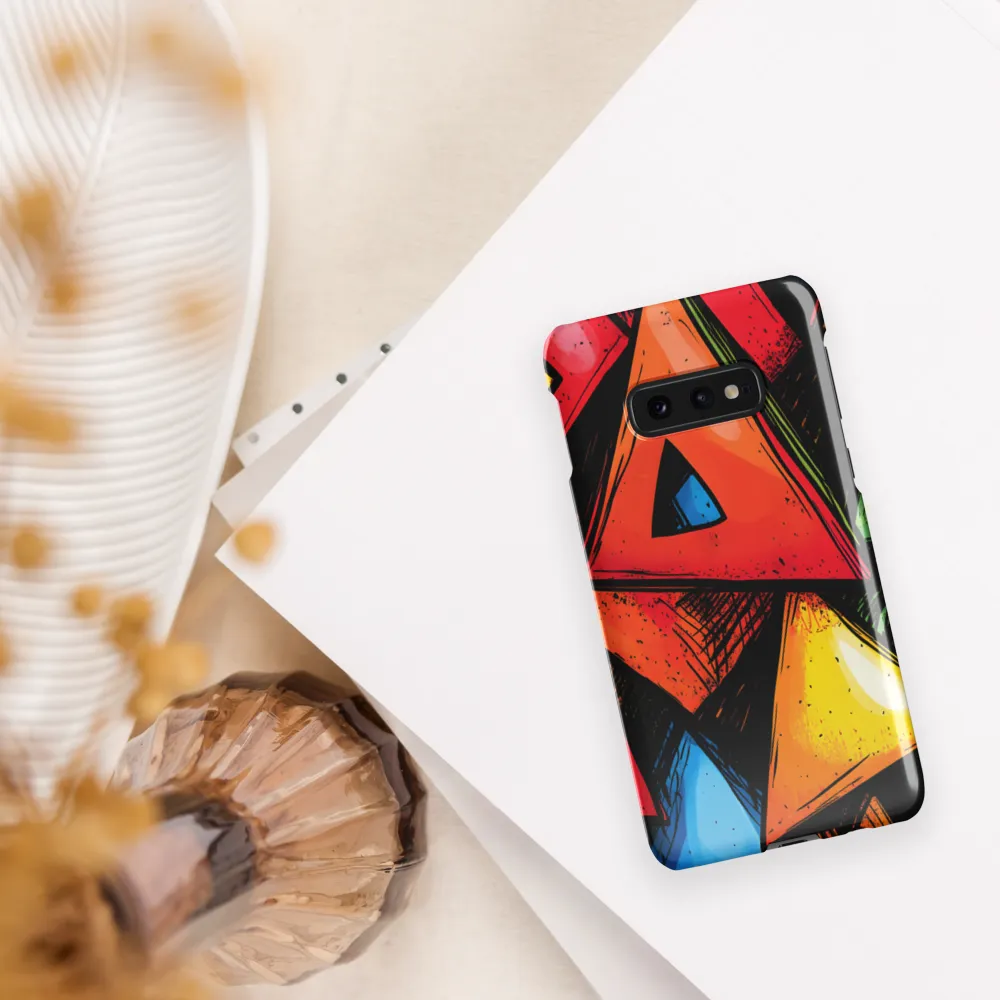 Vibrant Triangles in Abstract Harmony
