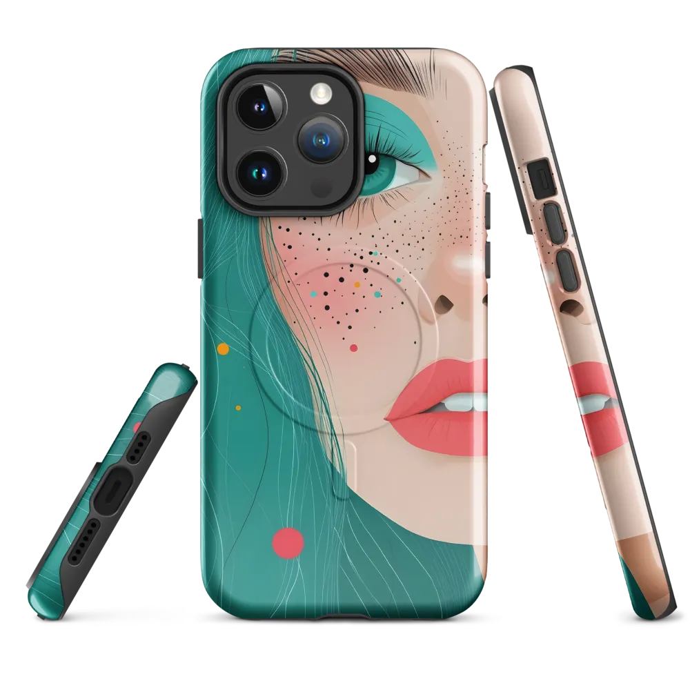 A Playful Portrait: Turquoise Temptation