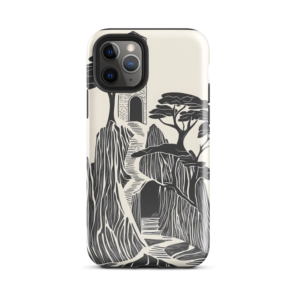 Echoes of a Mystical Tower | Phone Case |  11 Pro | Tough Case | Glossy
