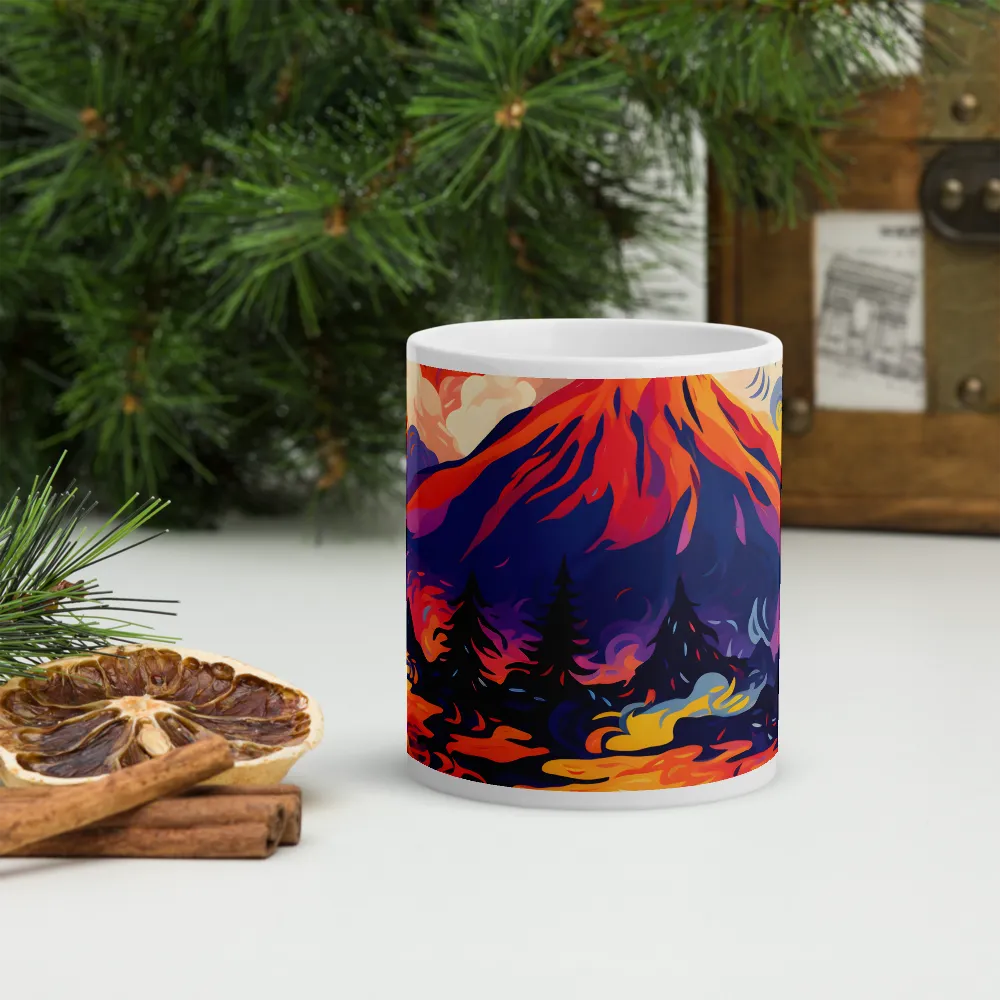 Fiery Majesty | Mugs | Multiple Sizes & Colors