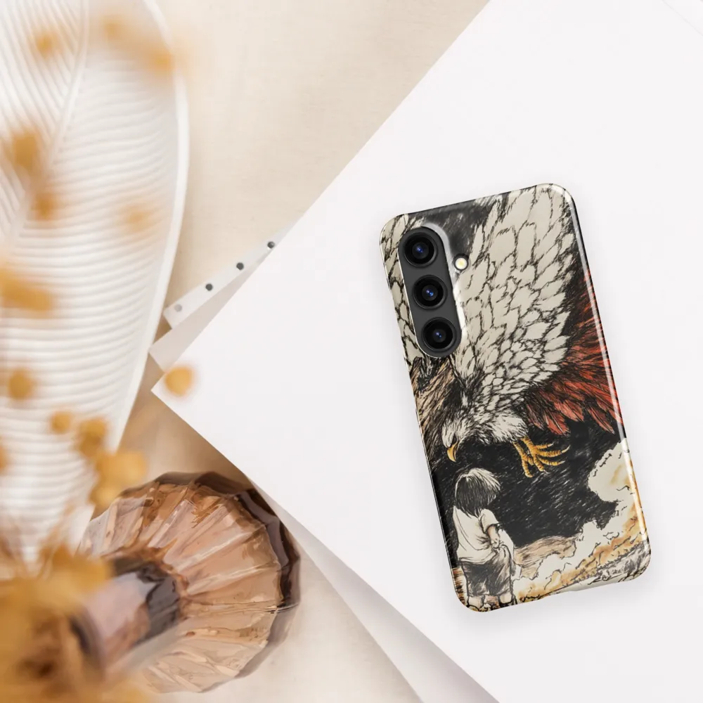 Awakening of the Guardian | Phone Case |  S24 | Snap Case | Glossy