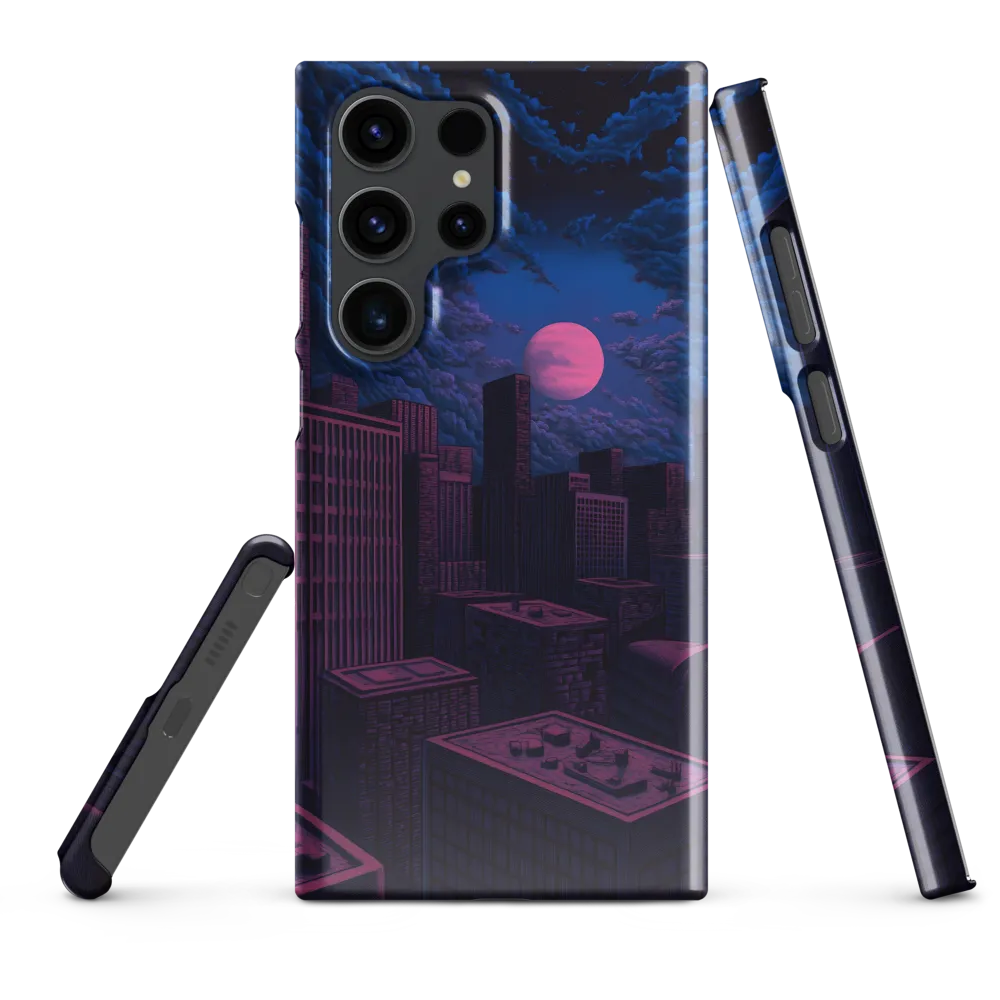 Moonlit Urban Dreams | Phone Case |  S23 Ultra | Snap Case | Glossy