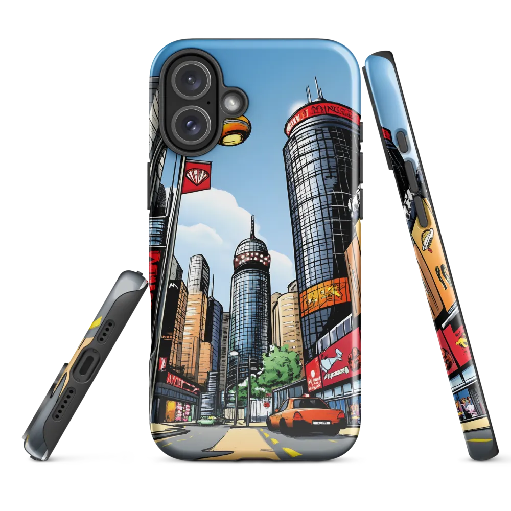 Urban Pulse: A Comic Cityscape
