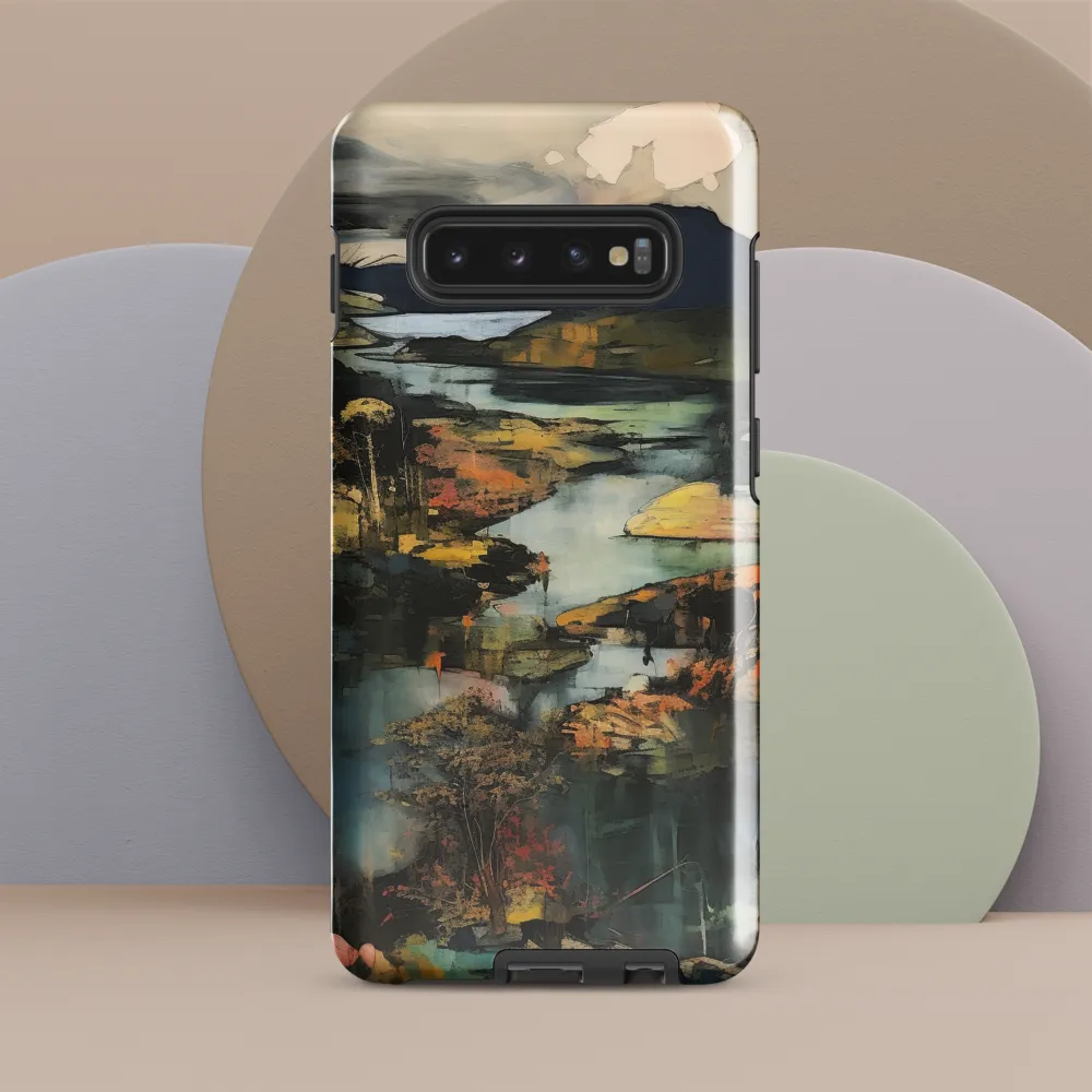 Harmony of Nature: An Abstract Journey | Phone Case |  S10 Plus | Tough Case | Glossy