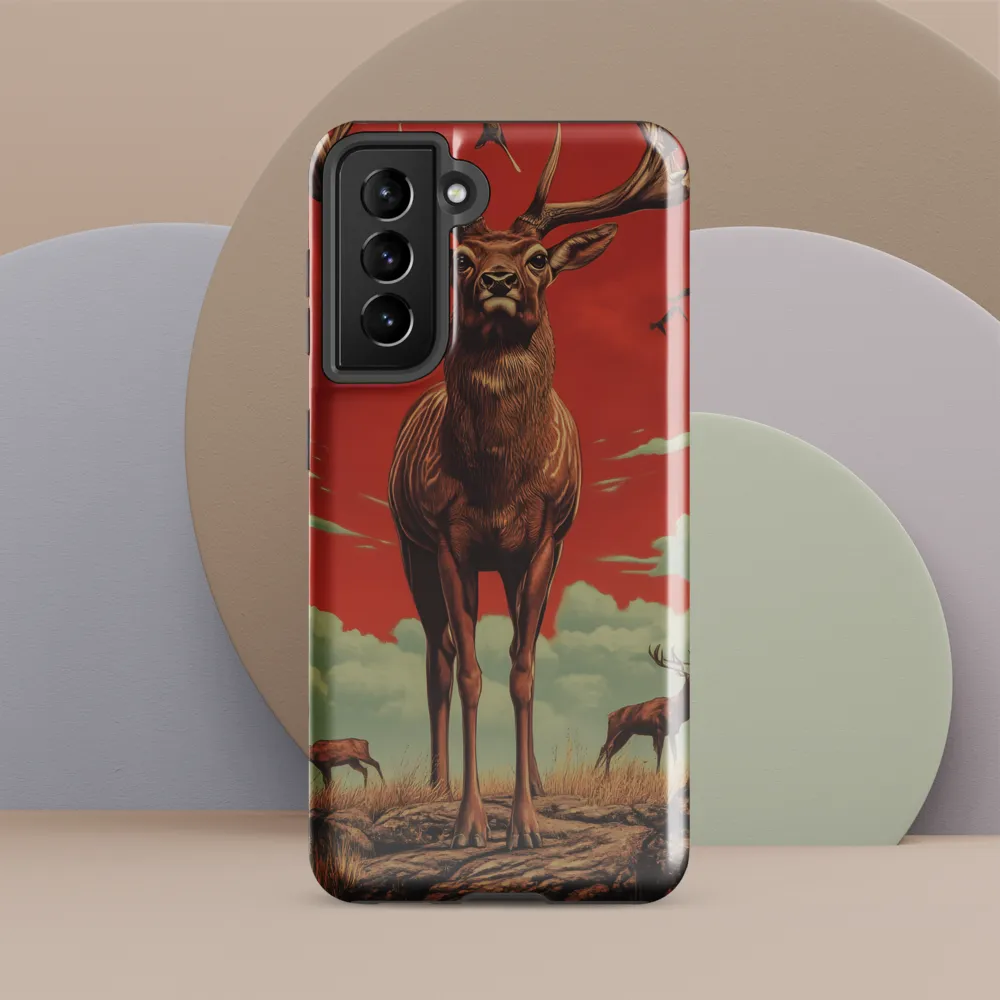 Majesty in Red: The Stalwart Stag