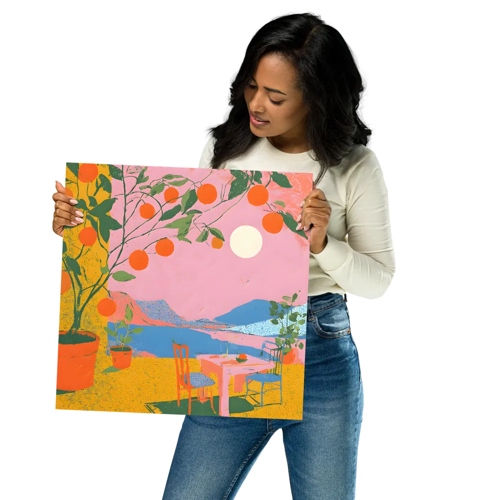 Citrus Terrace 
 Poster | 16″x 16″