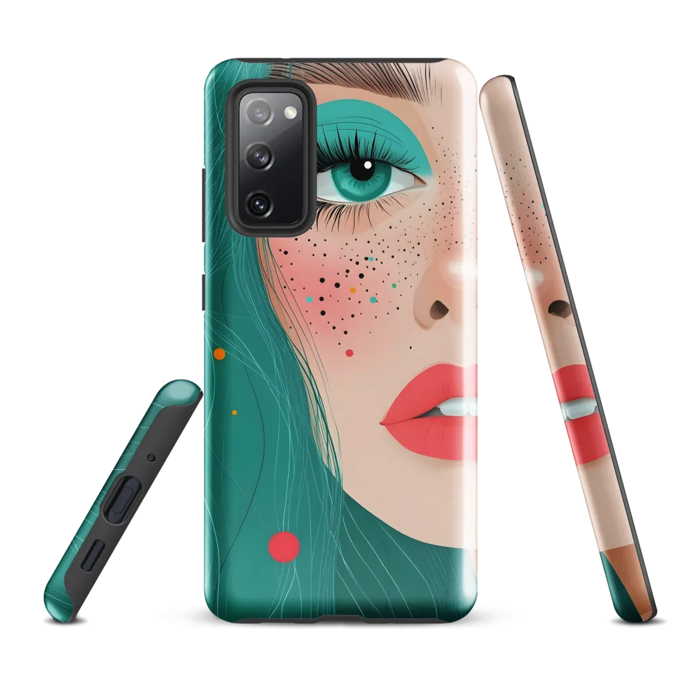 A Playful Portrait: Turquoise Temptation