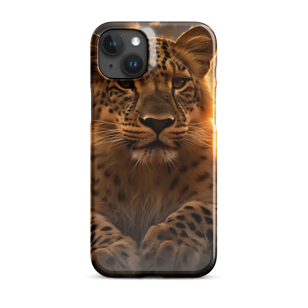 Regal Presence: The Leopard at Sunset