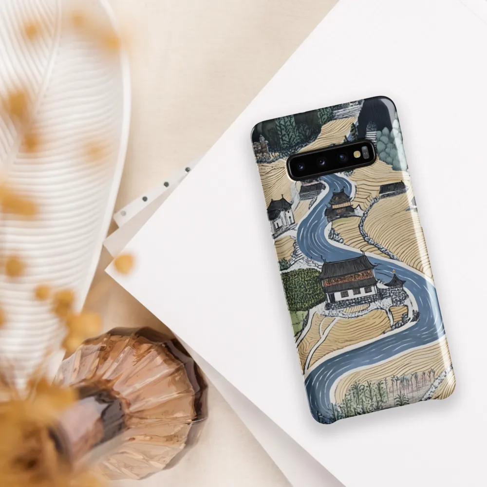 Harmony of Water and Fields | Phone Case |  S10 Plus | Snap Case | Glossy