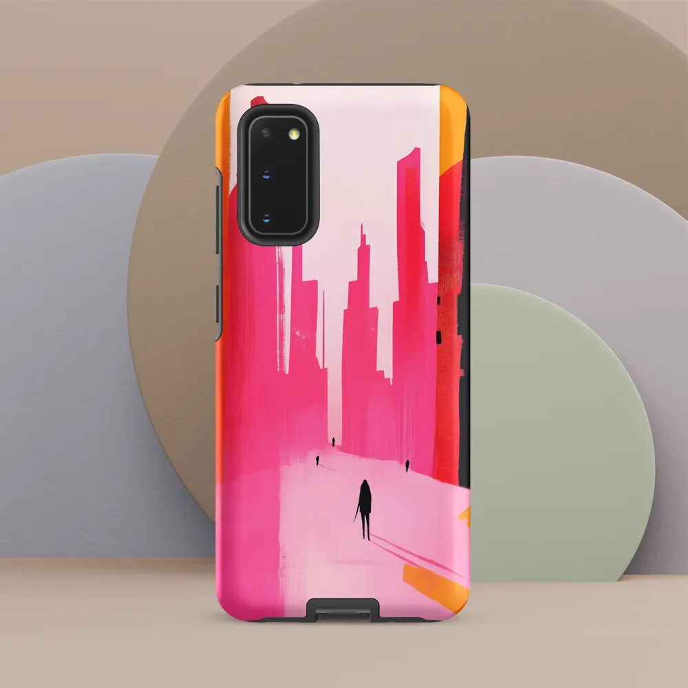 Urban Echoes in Pink
