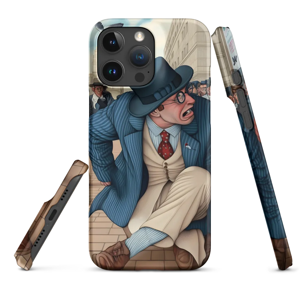 Caught in Tension | Phone Case |  16 Pro Max | Snap Case | Matte