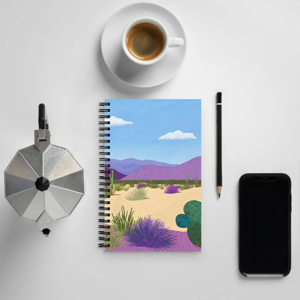 Desert Serenity | Spiral Notebook