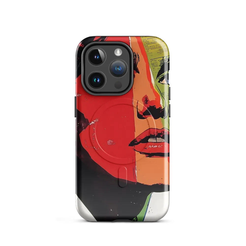 Vibrant Expressions: A Pop Art Portrait
