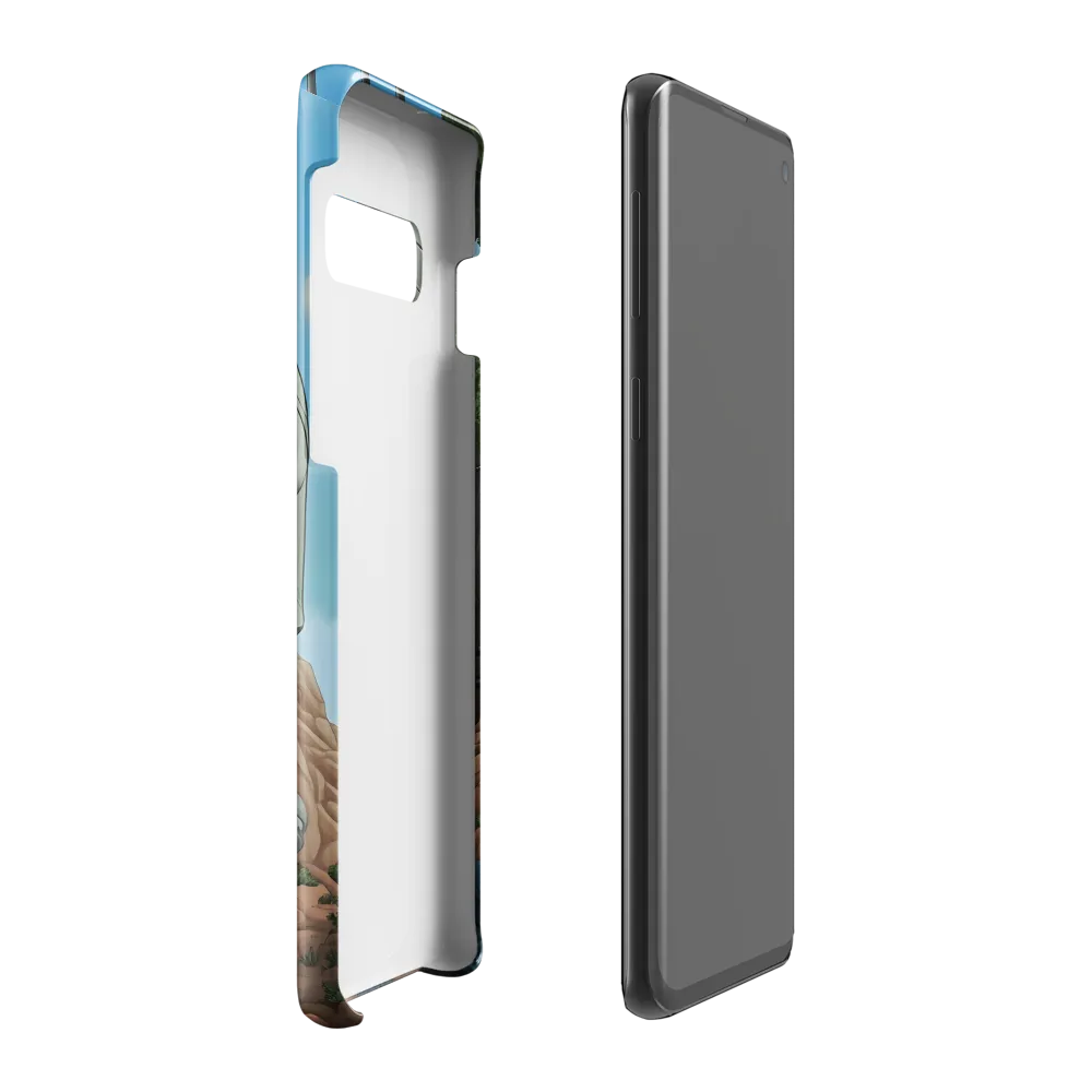 The Descent into Technological Abyss | Phone Case |  S10 Plus | Snap Case | Glossy