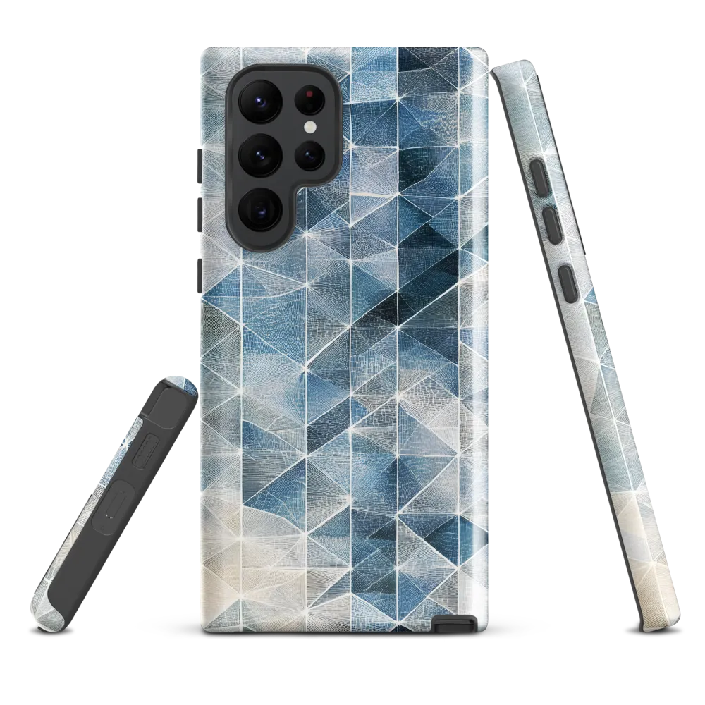 Geometric Harmony in Blue