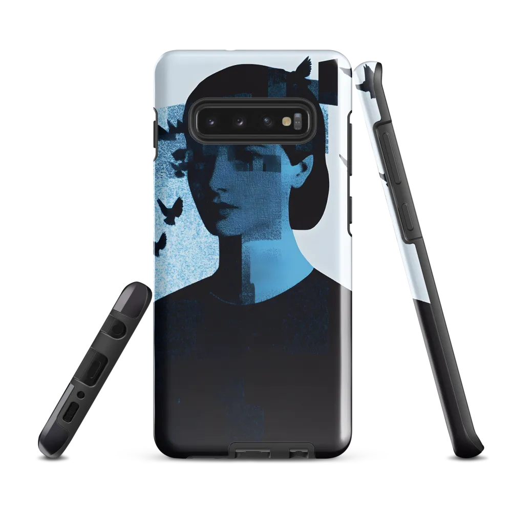 Fragmented Reflections | Phone Case |  S10 Plus | Tough Case | Glossy