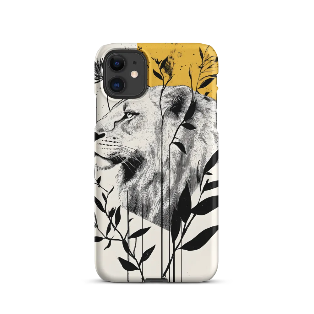 Regal Serenity: The Lion and Flora