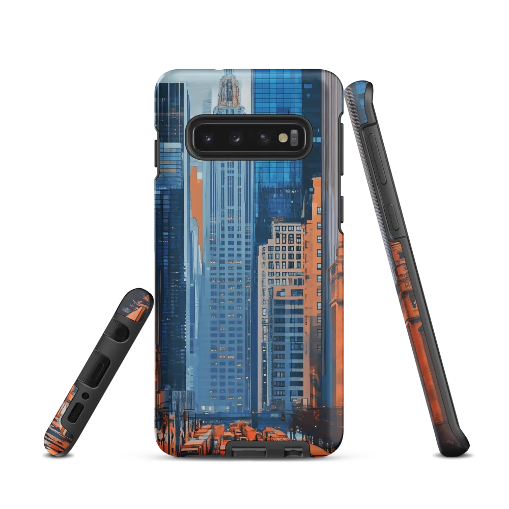Orange & Blue: Avenue of Towers