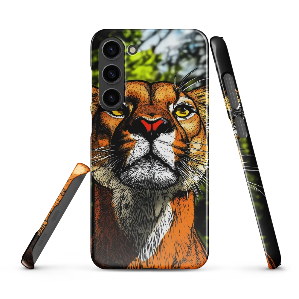 Regal Gaze: The Lioness in Focus
