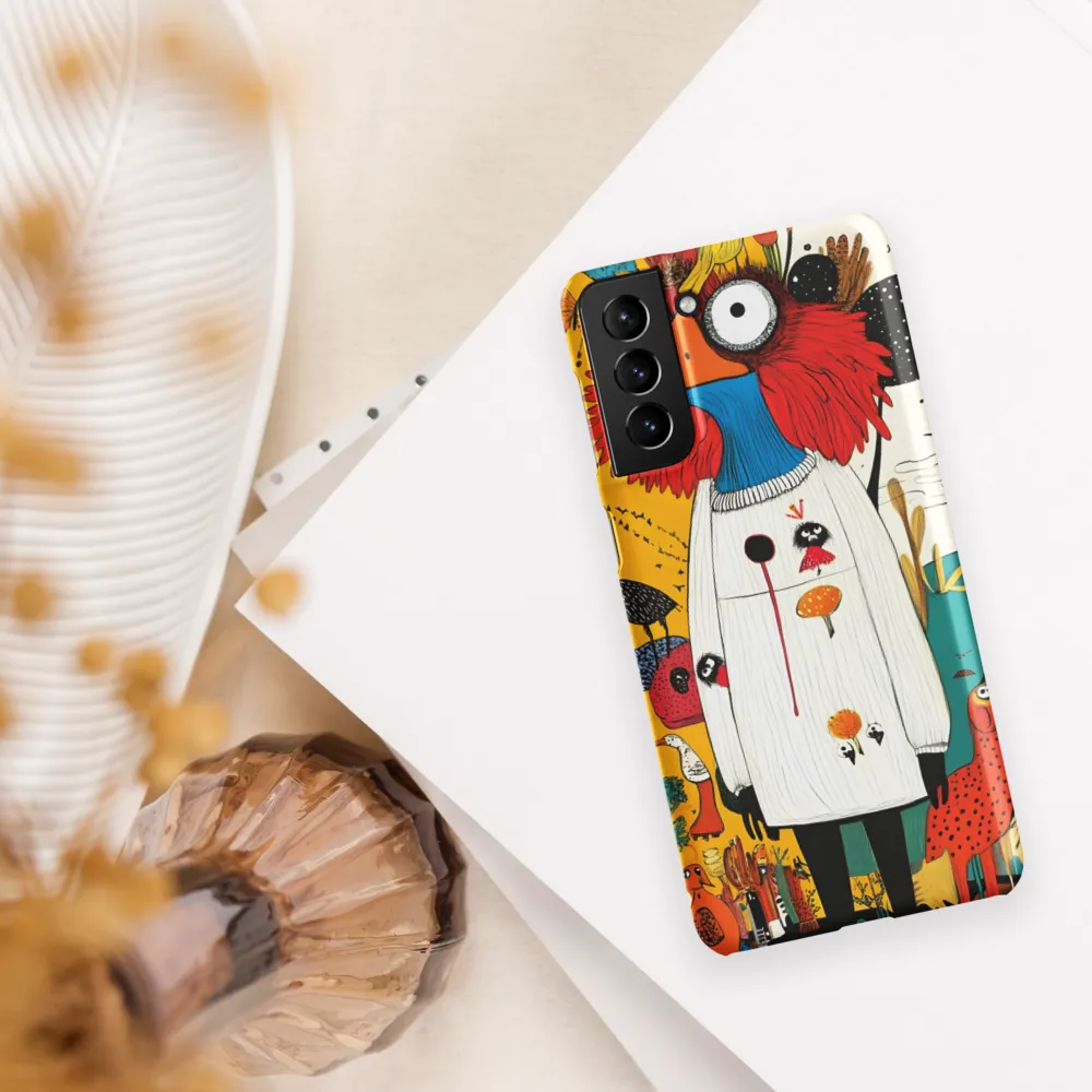 Whimsical Bird's Embrace