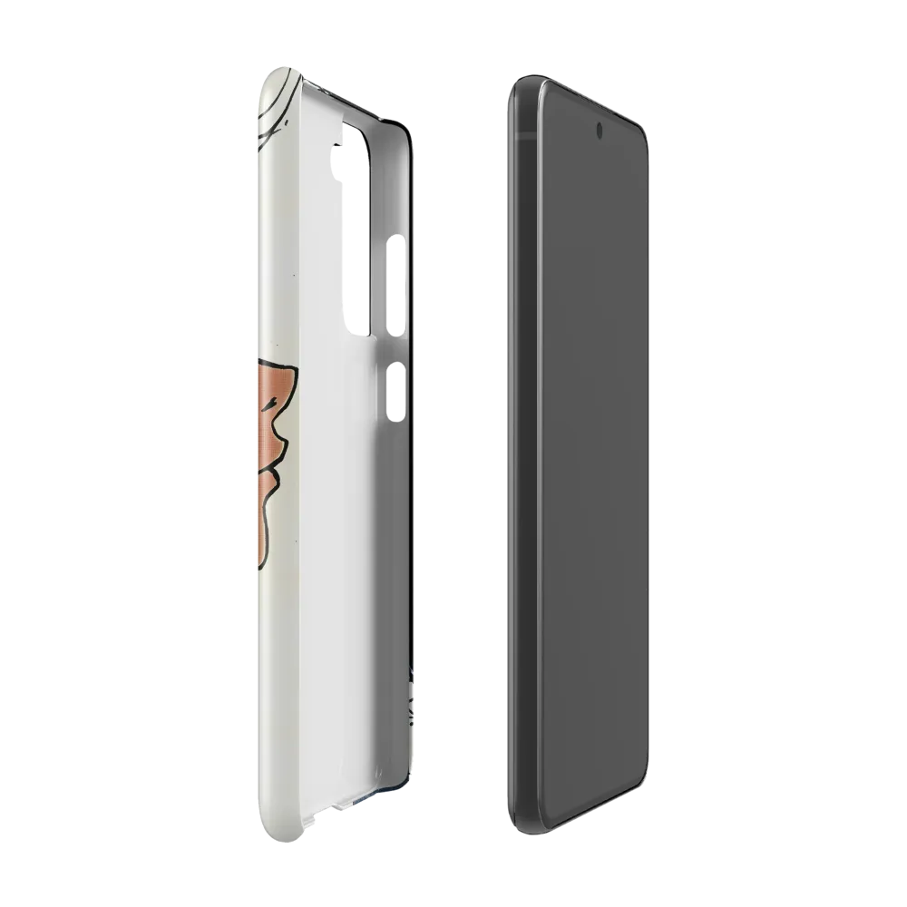 Whispers of Contemplation | Phone Case |  S21 FE | Snap Case | Glossy
