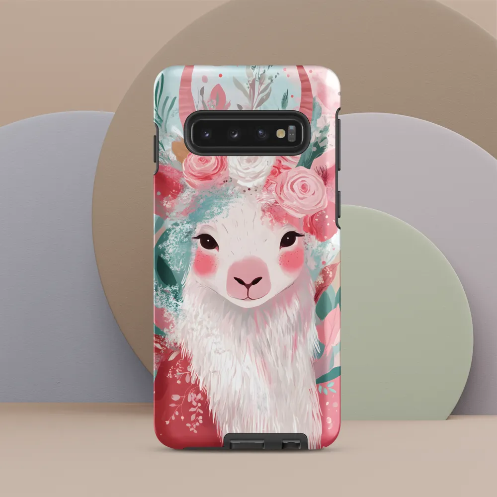 Spring Whimsy: The Floral Goat