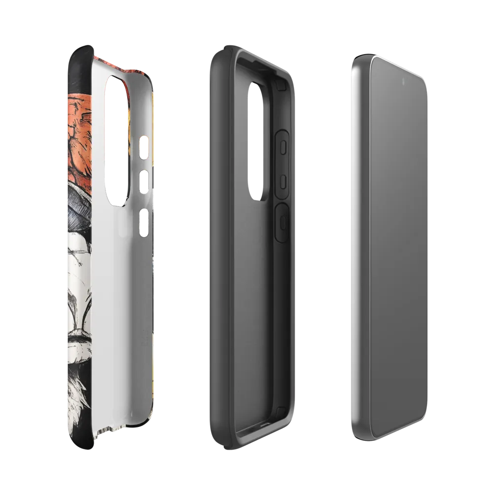 Mythical Beasts in Harmony | Phone Case |  S23 | Tough Case | Matte