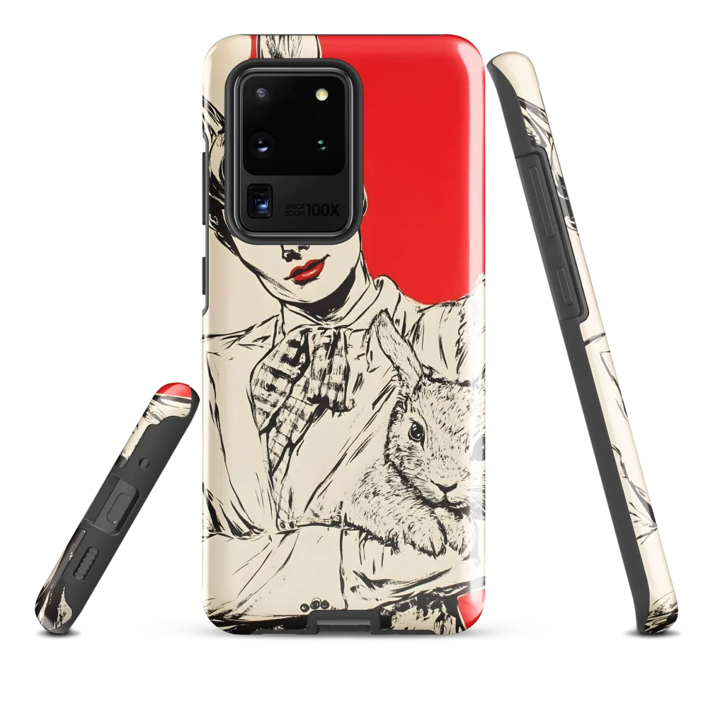 Whimsical Elegance: The Rabbit Lady
