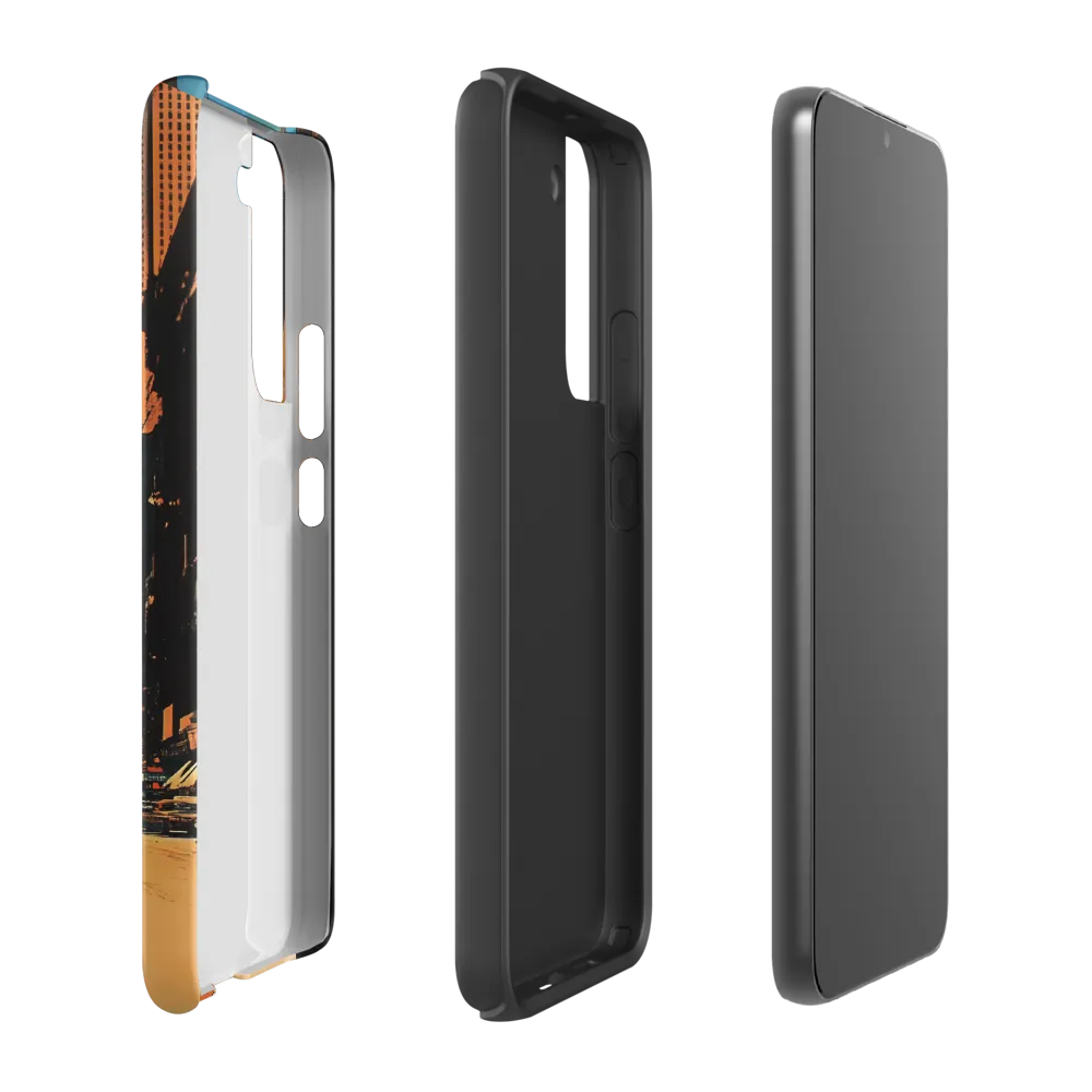 Urban Symphony: A Journey Through Skyscrapers | Phone Case |  S22 Plus | Tough Case | Matte