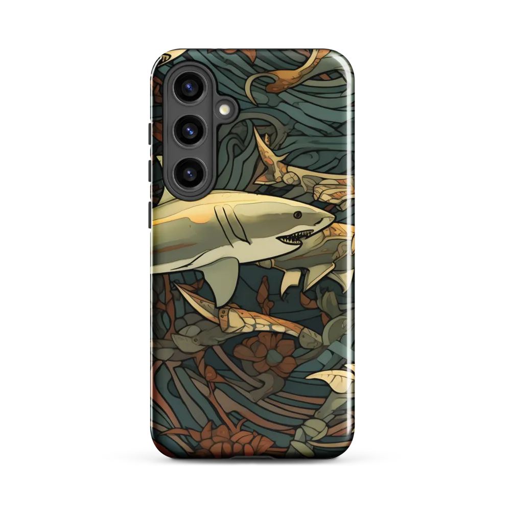 Dynamic Harmony of Sharks and Flora