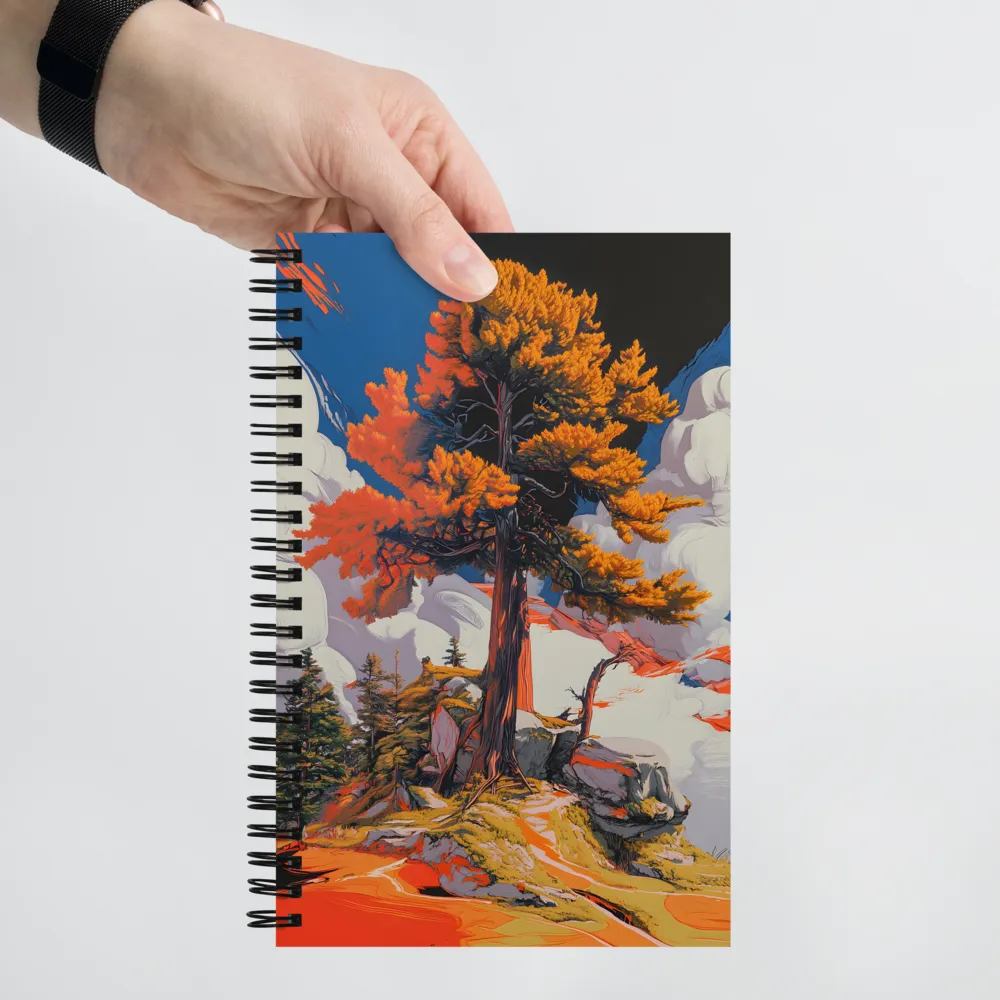 Embers of Autumn | Spiral Notebook